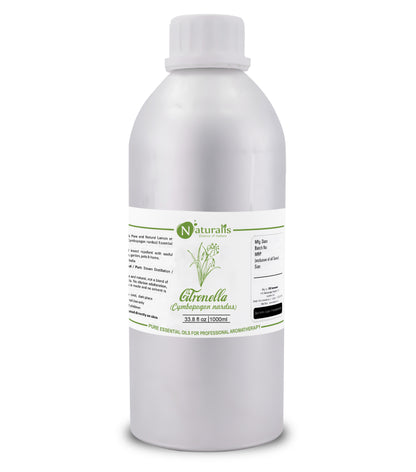 Citronella (Ceylon) Essential Oil by Naturalis - Pure & Natural - Naturalis
