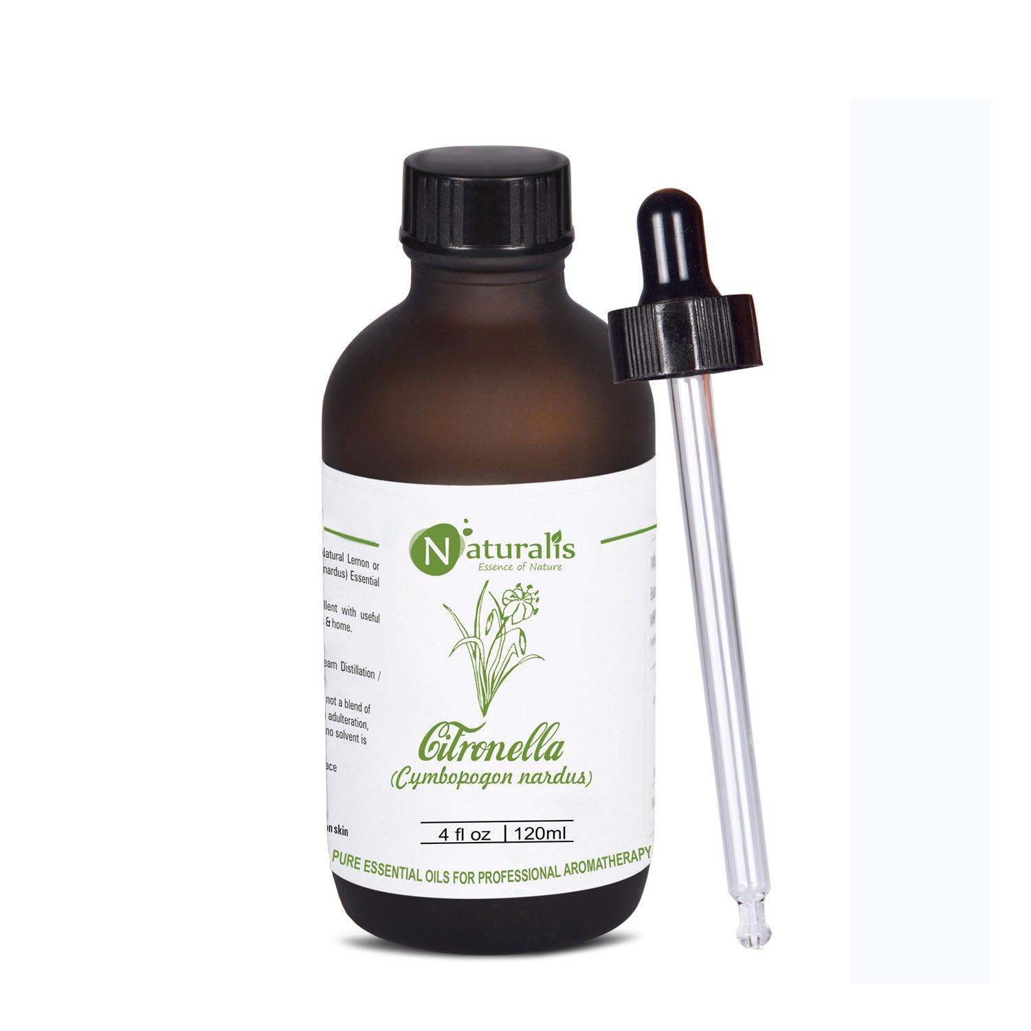Citronella (Ceylon) Essential Oil by Naturalis - Pure & Natural - Naturalis
