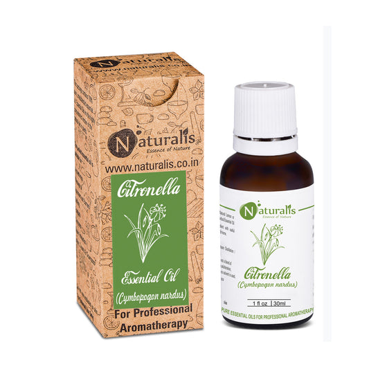 Citronella (Ceylon) Essential Oil by Naturalis - Pure & Natural - Naturalis