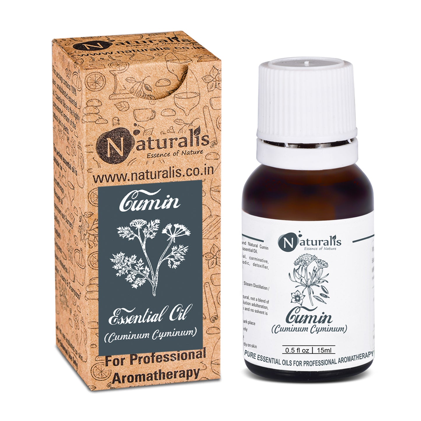 Naturalis Cumin Essential Oil - Naturalis