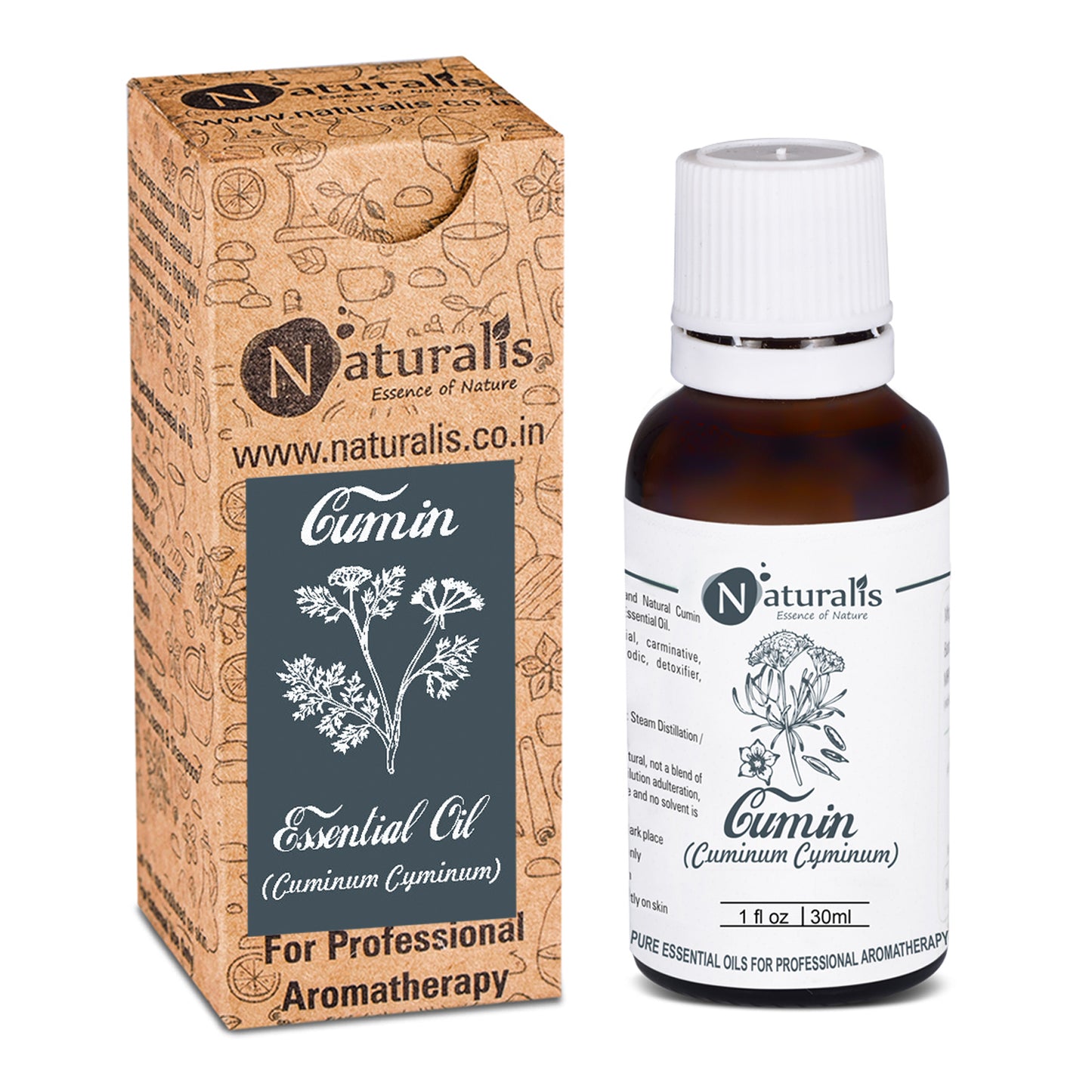 Naturalis Cumin Essential Oil - Naturalis