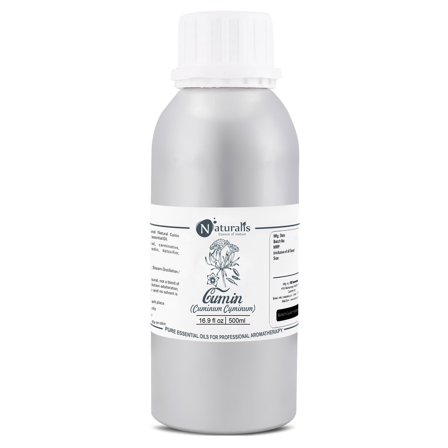 Naturalis Cumin Essential Oil - Naturalis