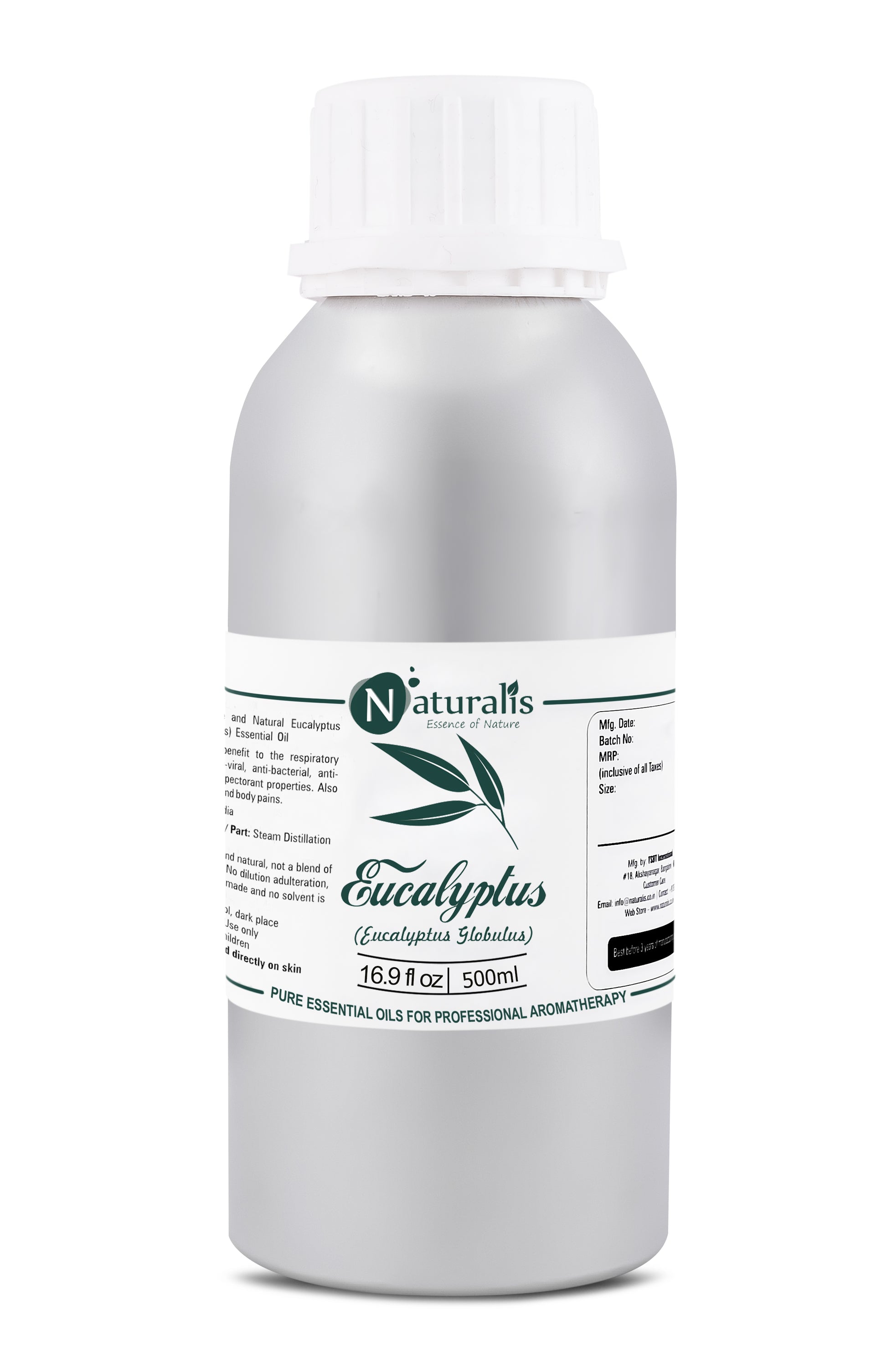 Eucalyptus Essential Oil by Naturalis - Pure & Natural - Naturalis