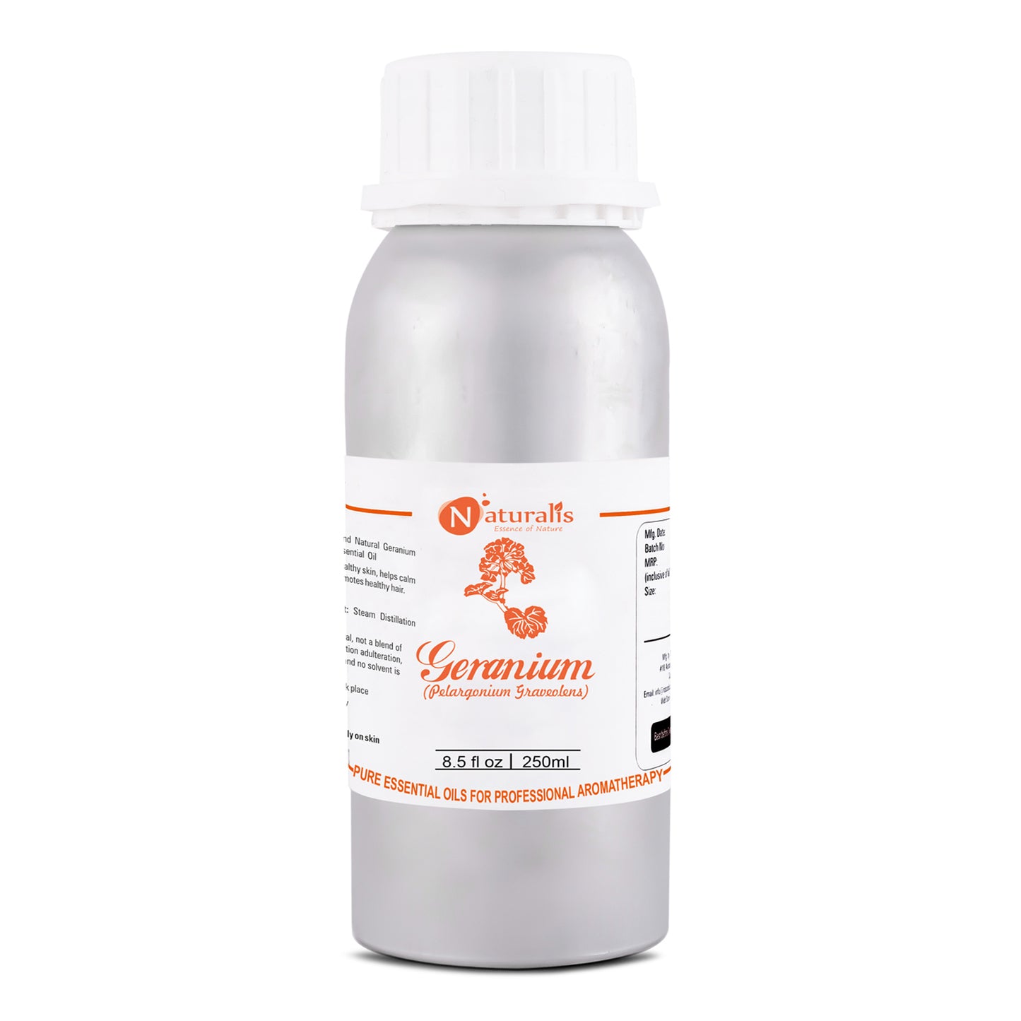 Geranium Essential Oil by Naturalis - Pure & Natural - Naturalis