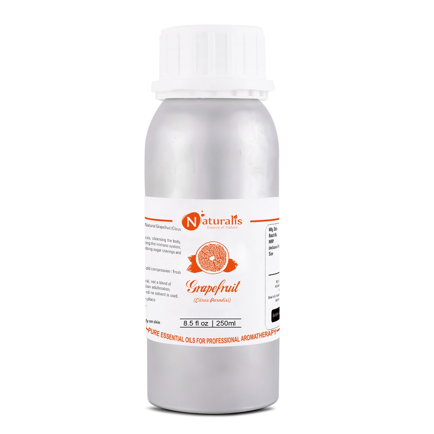 Grapefruit Essential Oil by Naturalis - Pure & Natural - Naturalis