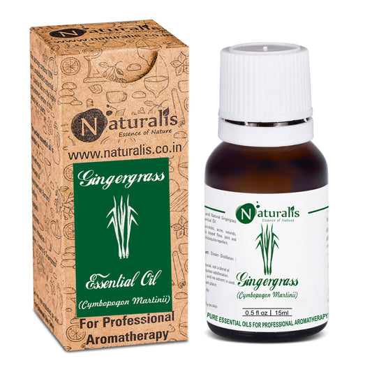 Gingergrass Essential Oil by Naturalis - Pure & Natural - Naturalis