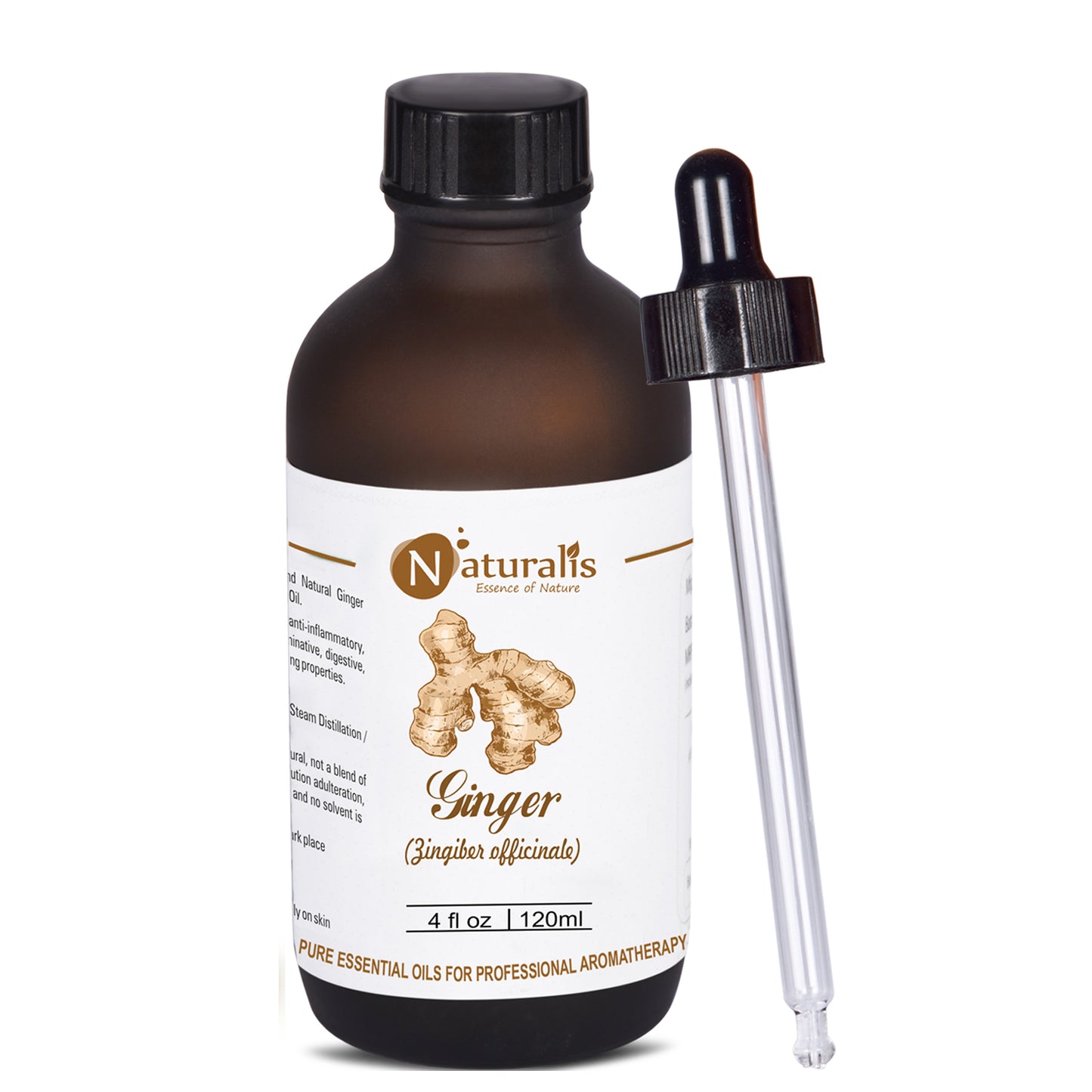 Ginger Essential Oil by Naturalis - Pure & Natural - Naturalis