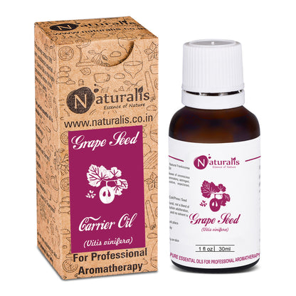 Cold Press Grape Seed Oil by Naturalis - Pure & Natural - Naturalis