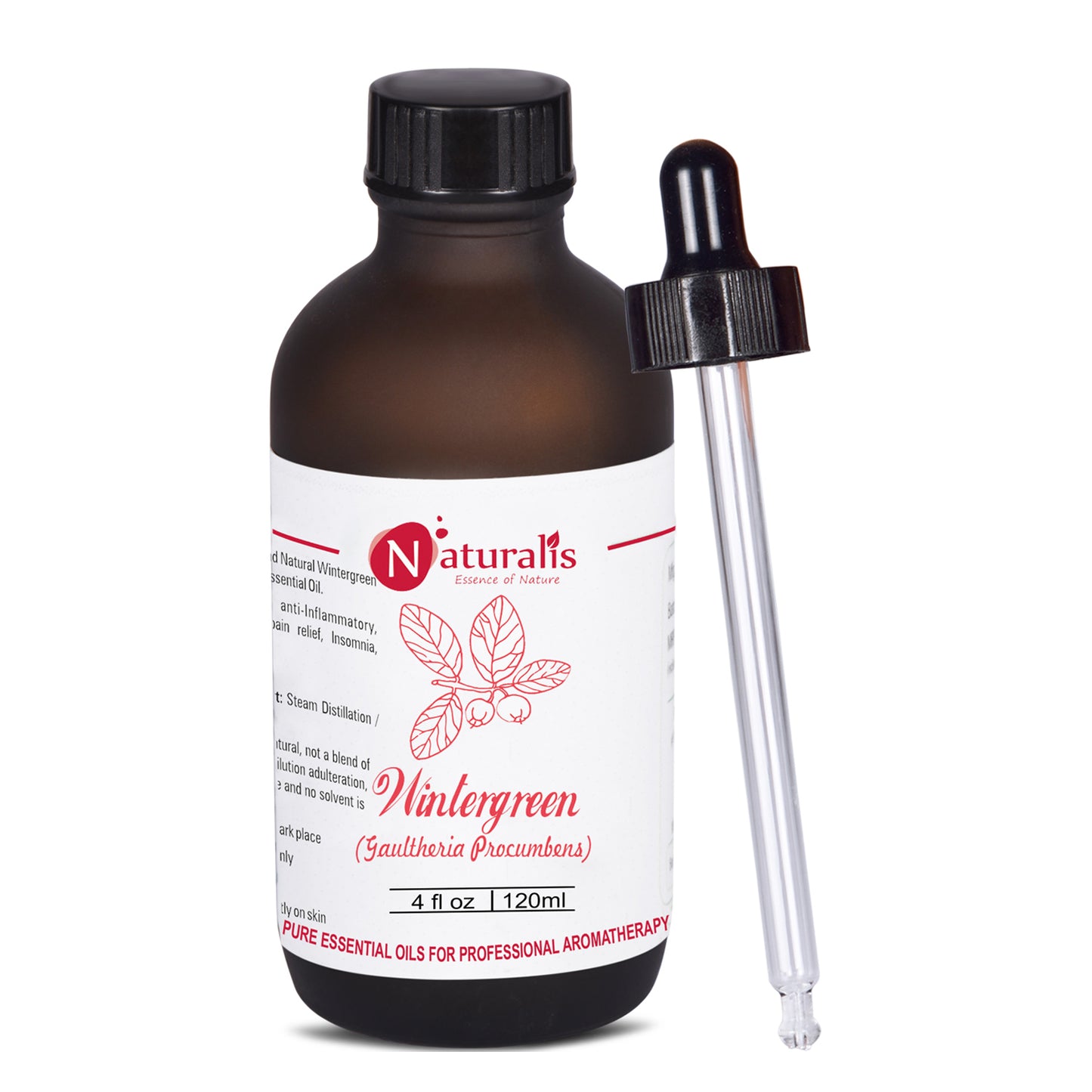 Wintergreen Essential Oil by Naturalis - Pure & Natural - Naturalis