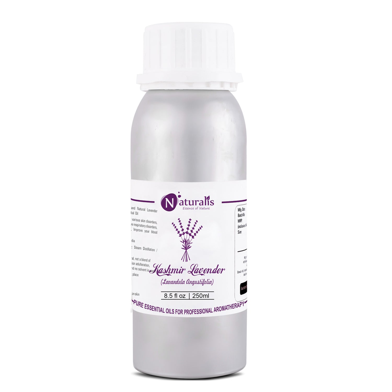 Lavender Kashmir Essential Oil by Naturalis - Pure & Natural - Naturalis