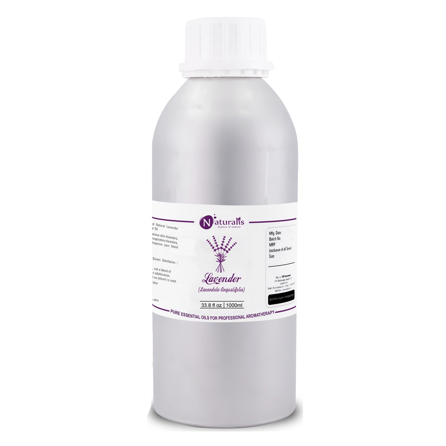 Lavender Essential Oil by Naturalis - Pure & Natural - Naturalis