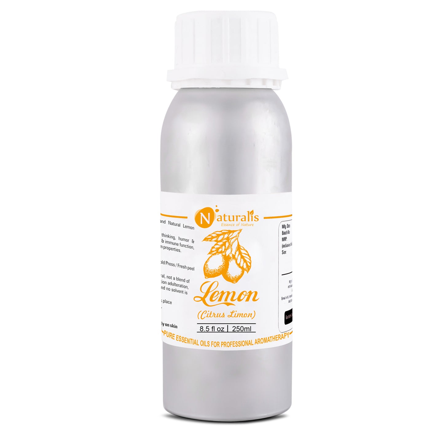 Lemon Essential Oil by Naturalis - Pure & Natural - Naturalis