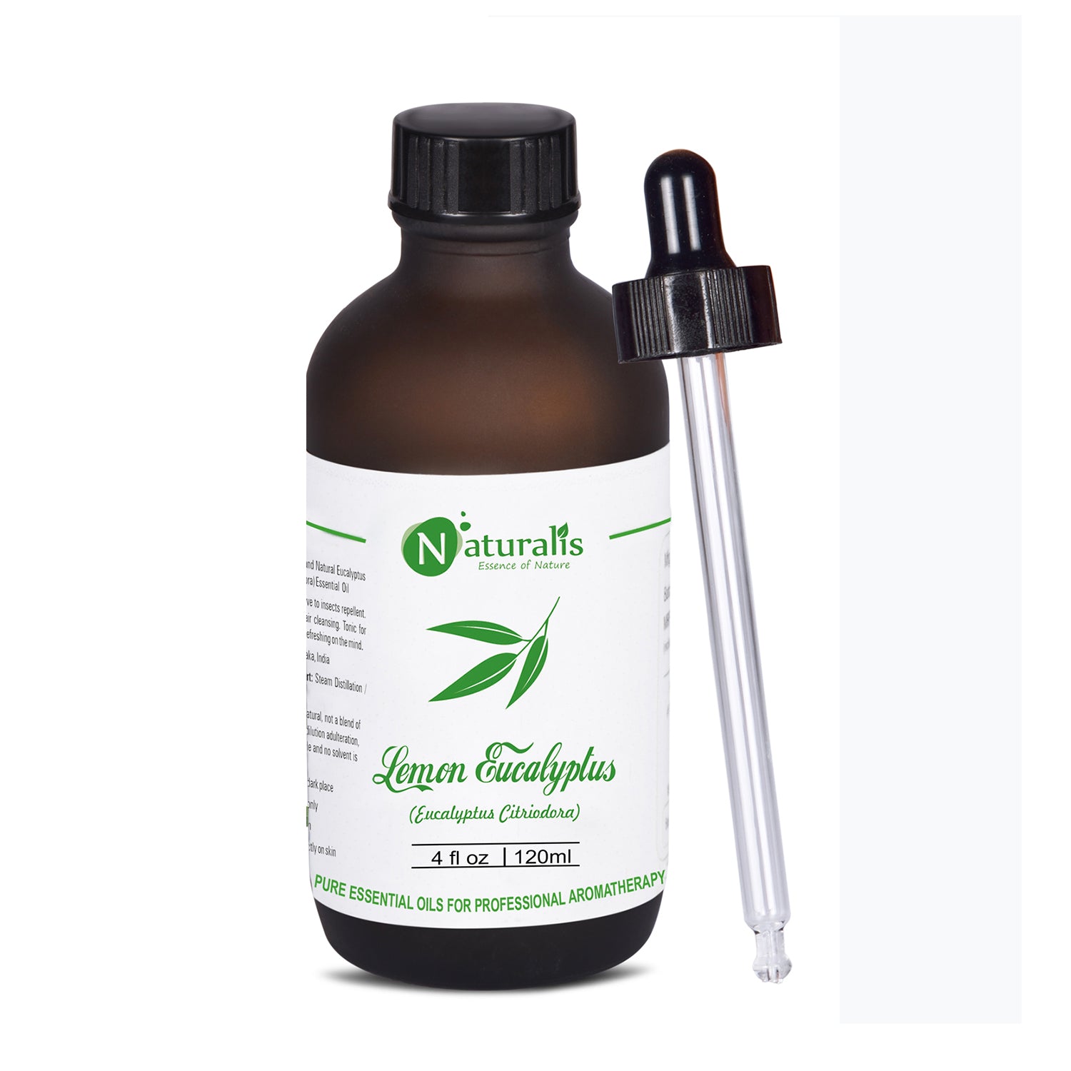 Lemon Eucalyptus Essential Oil (Eucalyptus Citriodora)  by Naturalis - Pure & Natural - Naturalis