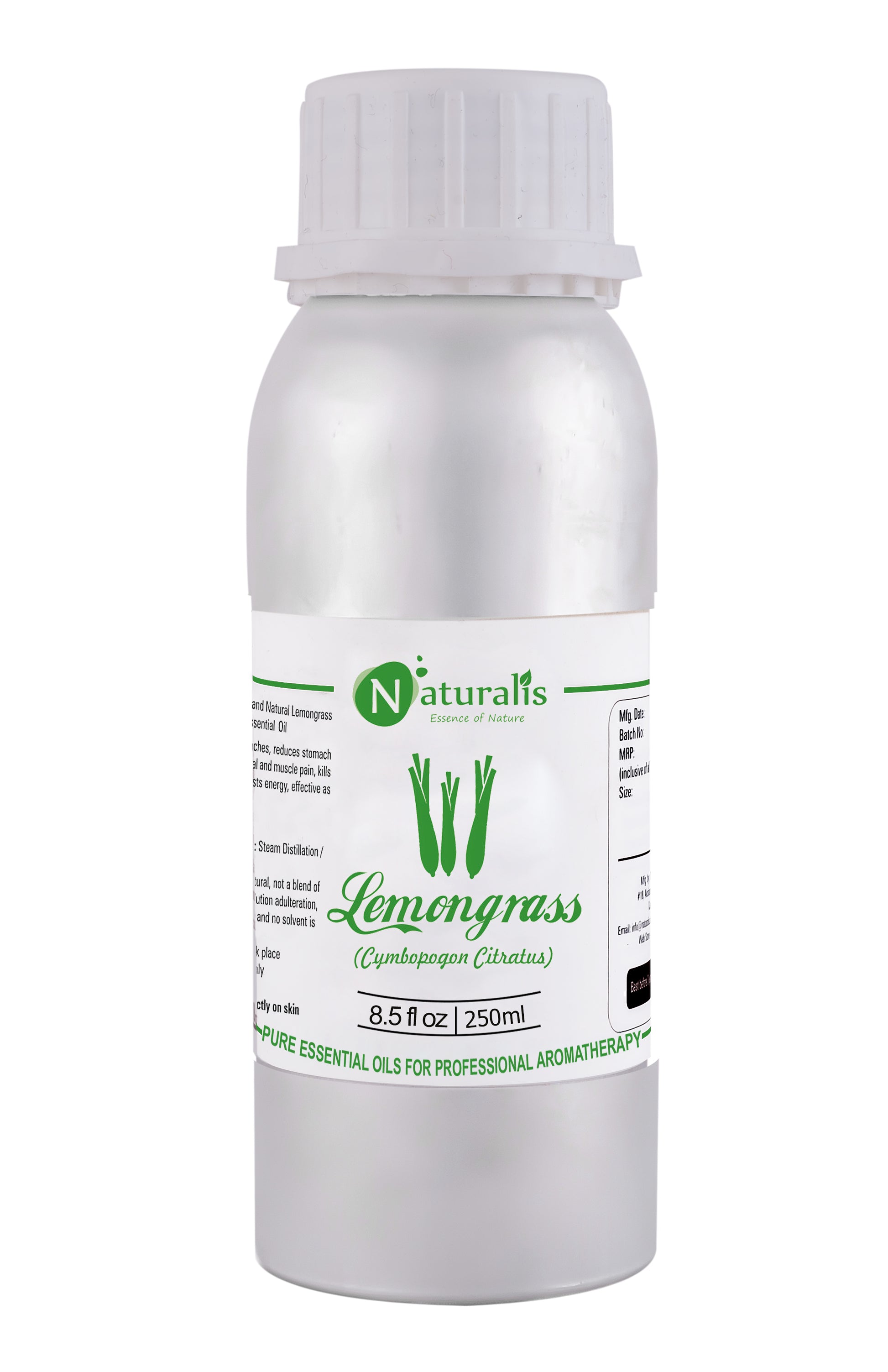 Lemongrass Essential Oil by Naturalis - Pure & Natural - Naturalis
