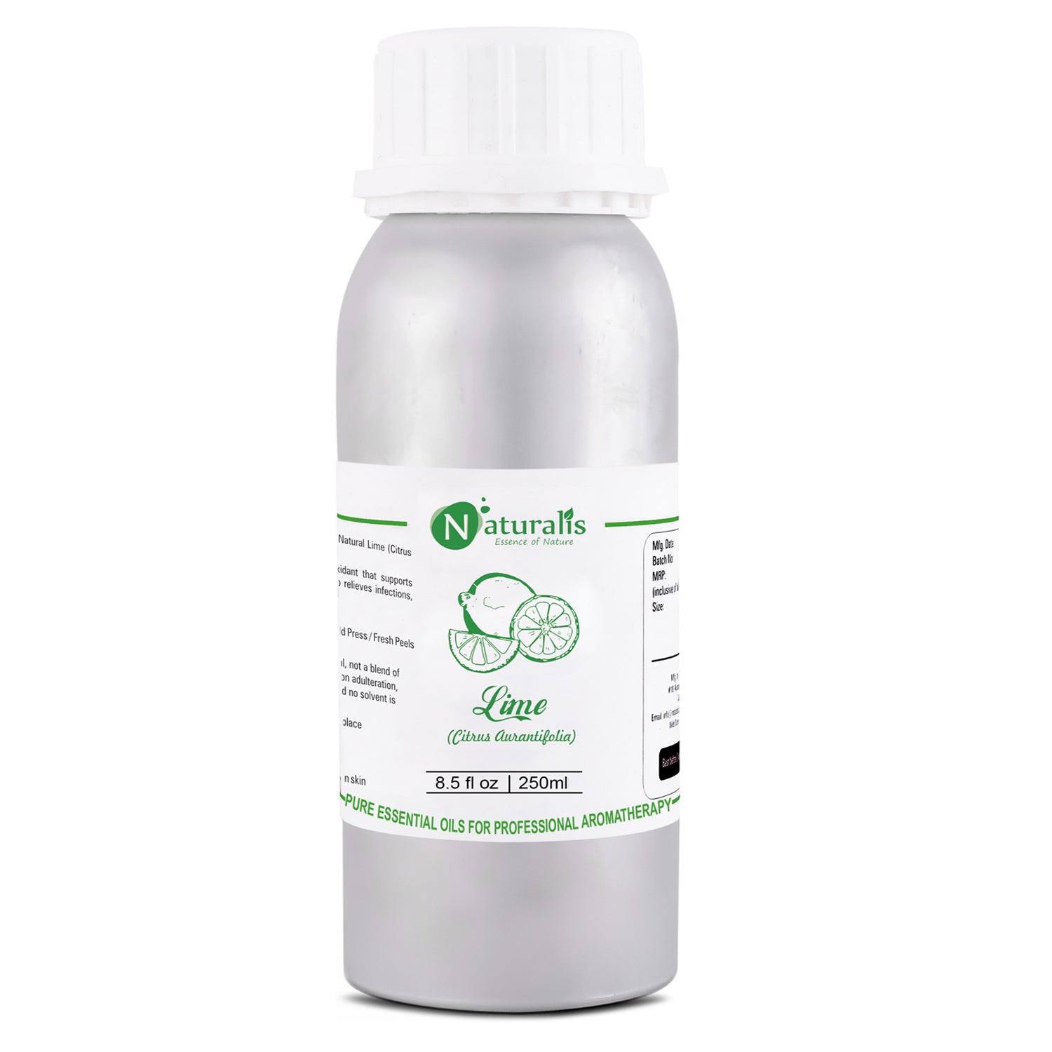 Lime Essential Oil by Naturalis - Pure & Natural - Naturalis