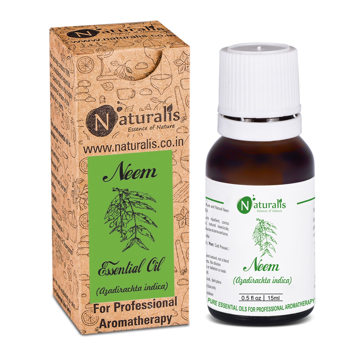 Coldpress Raw Neem Oil by Naturalis - Pure & Natural - Naturalis