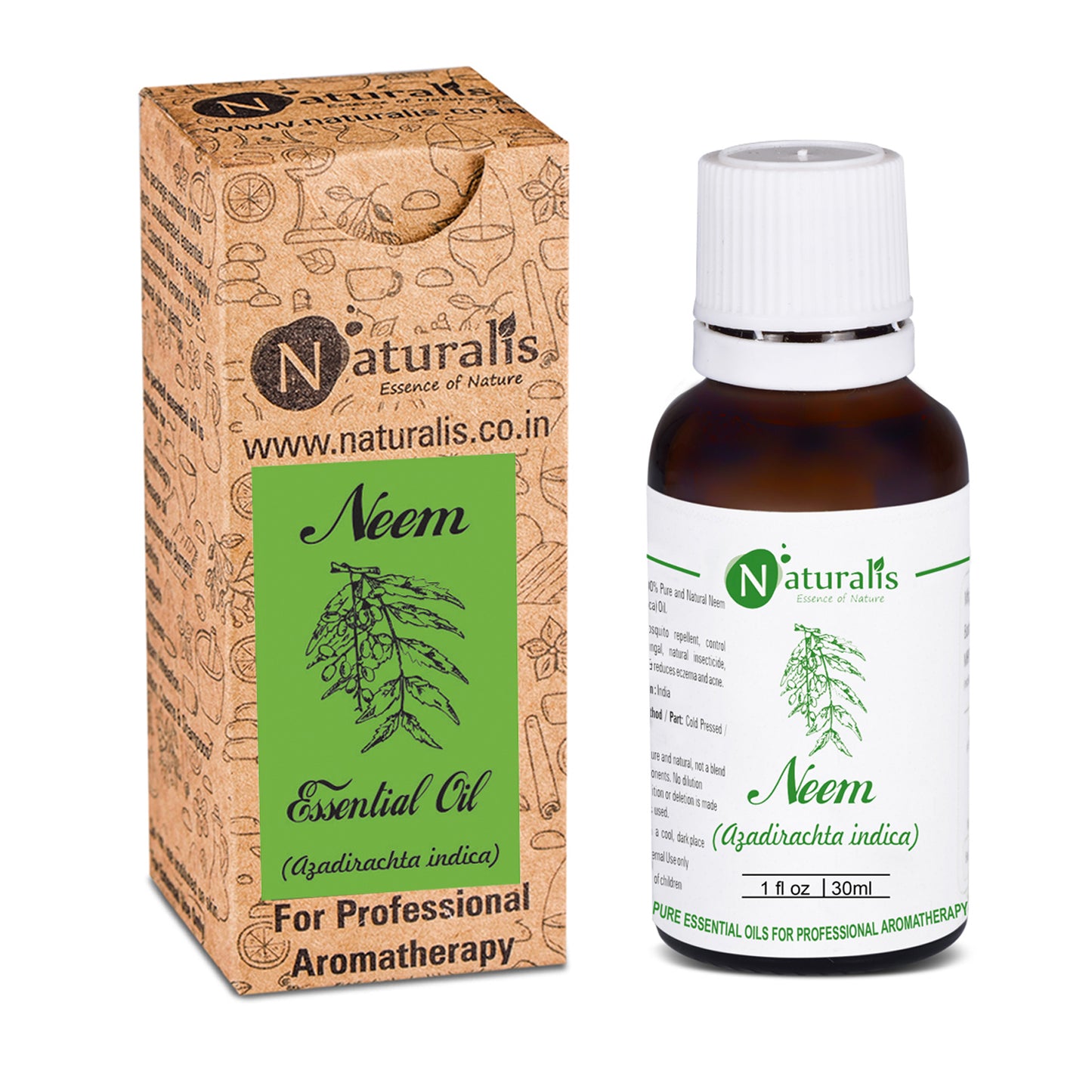 Coldpress Raw Neem Oil by Naturalis - Pure & Natural - Naturalis