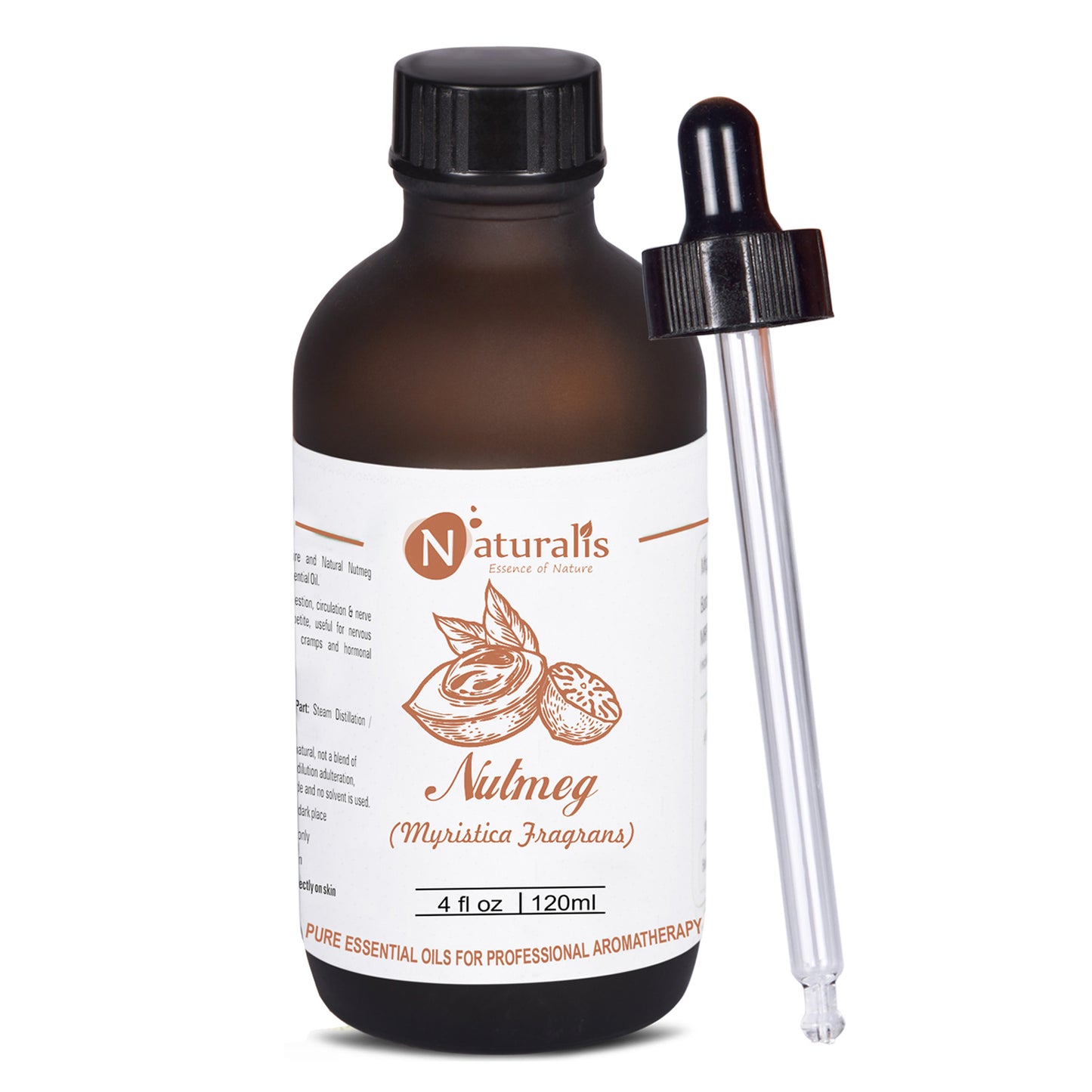 Nutmeg Essential Oil by Naturalis - Pure & Natural - Naturalis