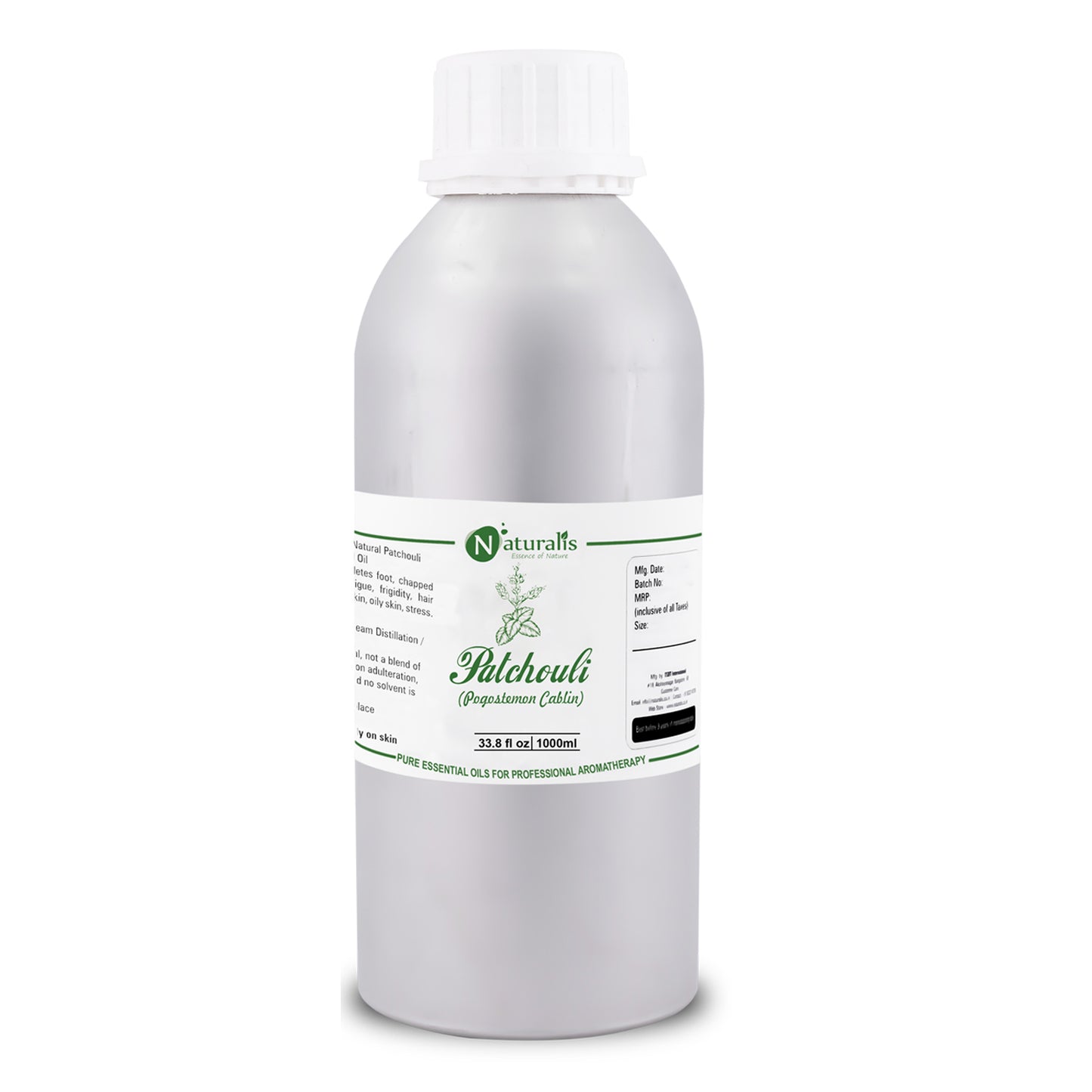 Patchouli Essential Oil by Naturalis - Pure & Natural - Naturalis