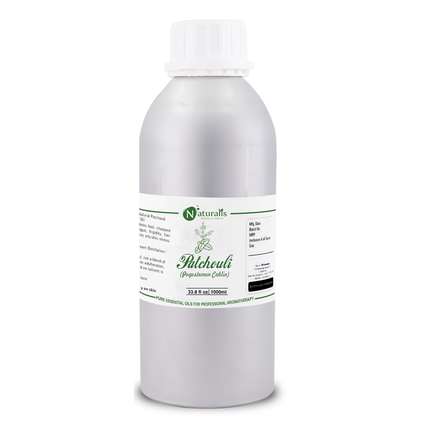 Patchouli Essential Oil by Naturalis - Pure & Natural - Naturalis