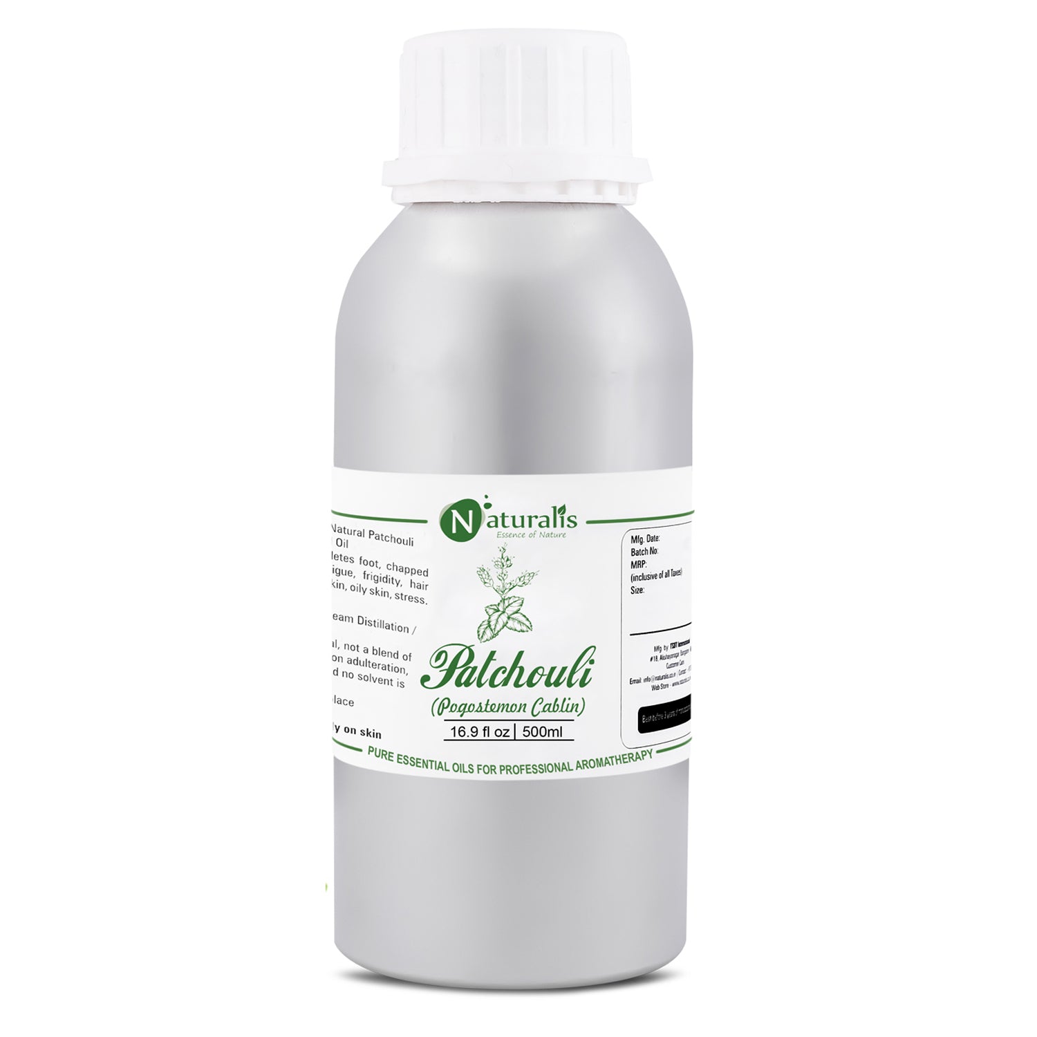 Patchouli Essential Oil by Naturalis - Pure & Natural - Naturalis
