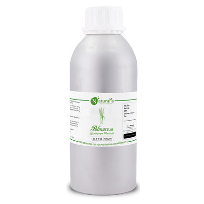 Palmarosa Essential Oil by Naturalis 100% Pure Natural Essential Oil - Naturalis