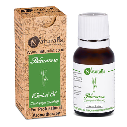 Palmarosa Essential Oil by Naturalis 100% Pure Natural Essential Oil - Naturalis