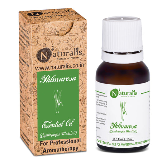Palmarosa Essential Oil by Naturalis 100% Pure Natural Essential Oil - Naturalis