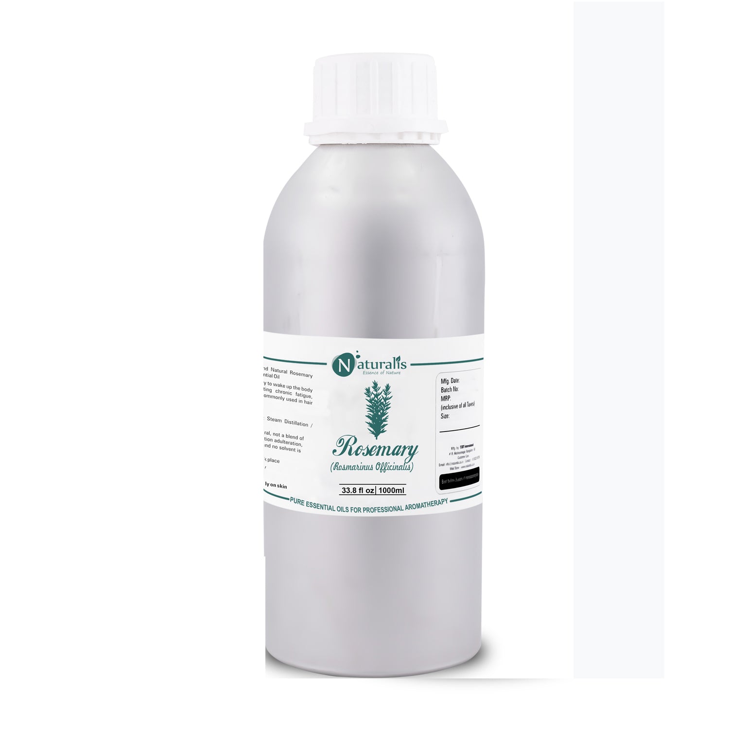 Rosemary Essential Essential Oil by Naturalis - Pure & Natural - Naturalis