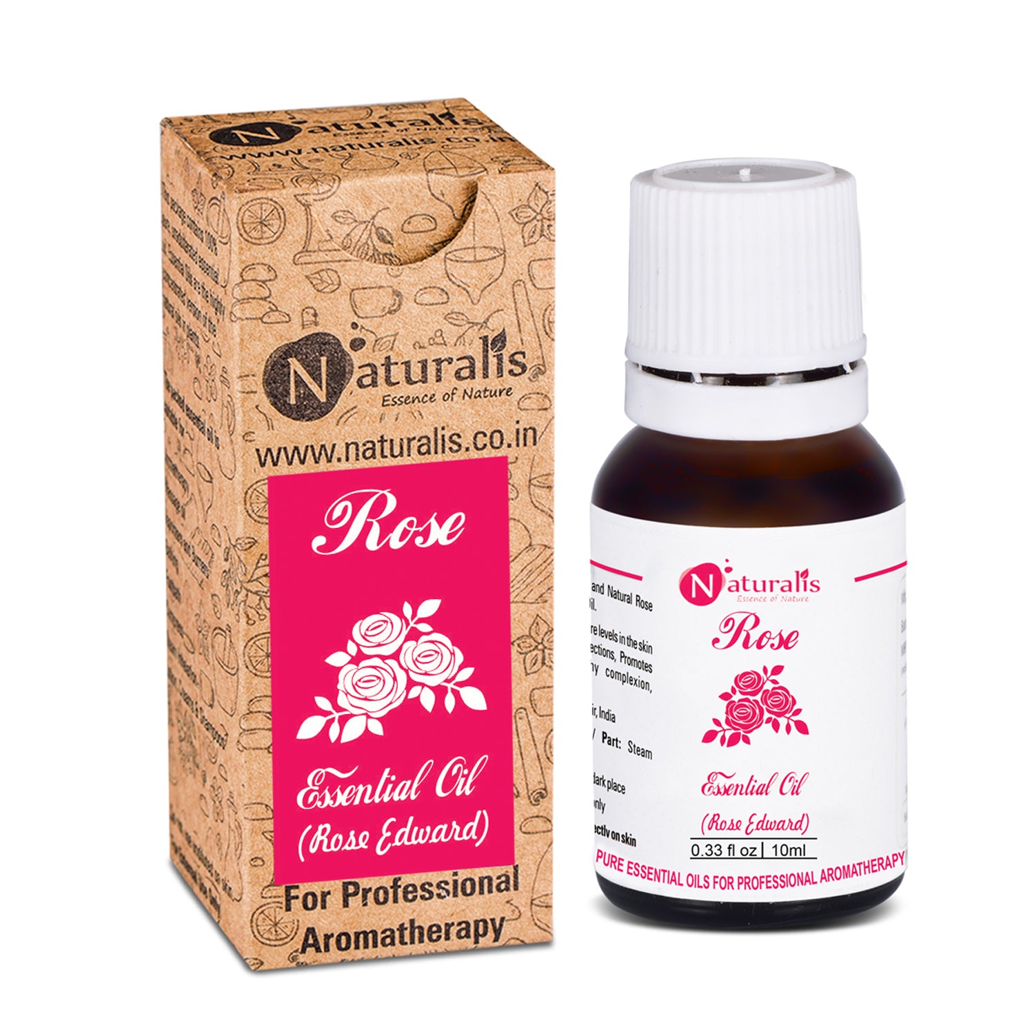Rose otto essential oil by Naturalis, 100% pure and therapeutic grade — view 13