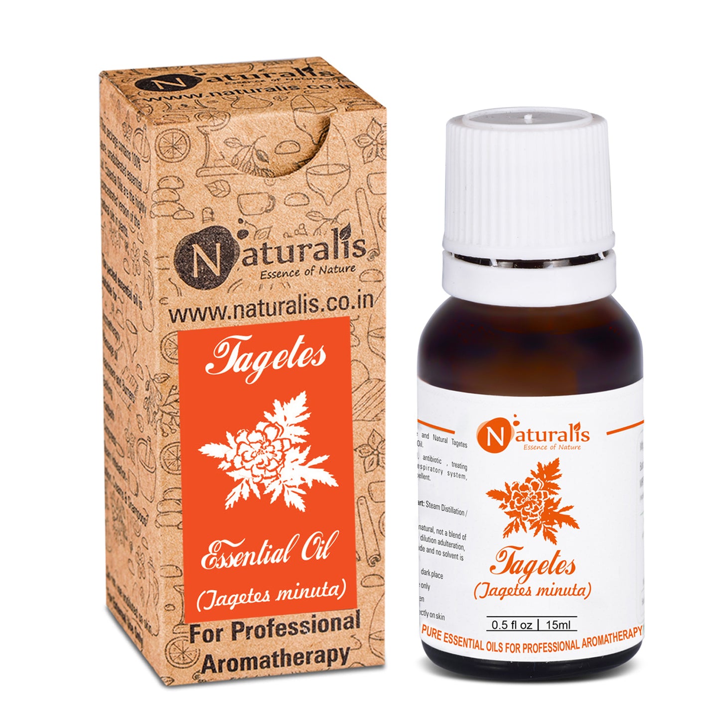 Tagetes Essential Oil by Naturalis - Pure & Natural - Naturalis
