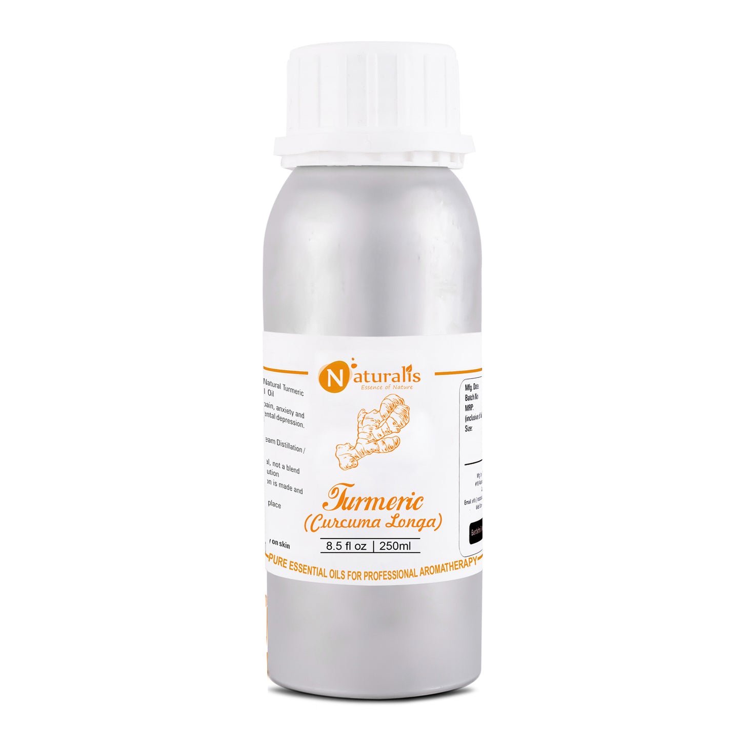 Turmeric Essential Oil by Naturalis - Pure & Natural - Naturalis