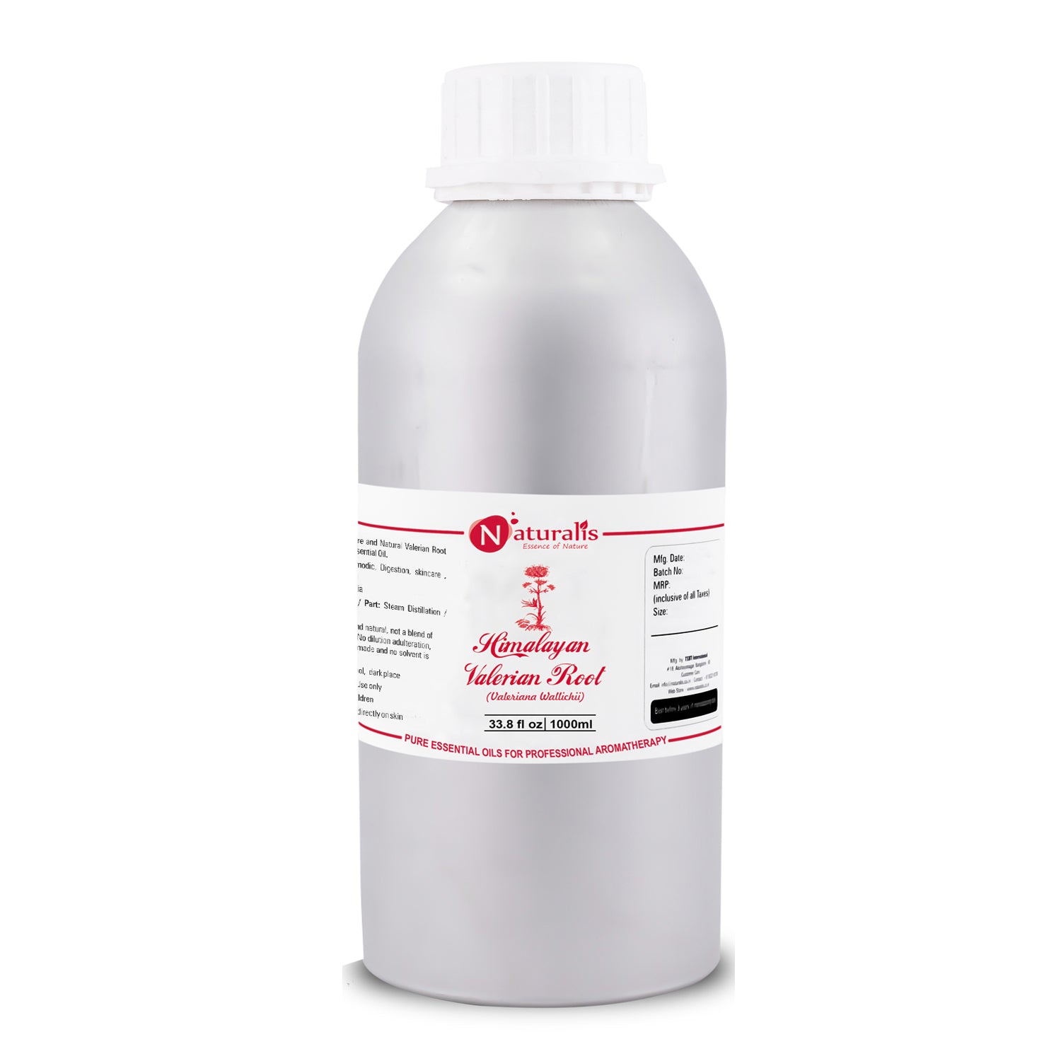 Himalayan Valerian Root Essential Oil by Naturalis -Pure & Natural - Naturalis