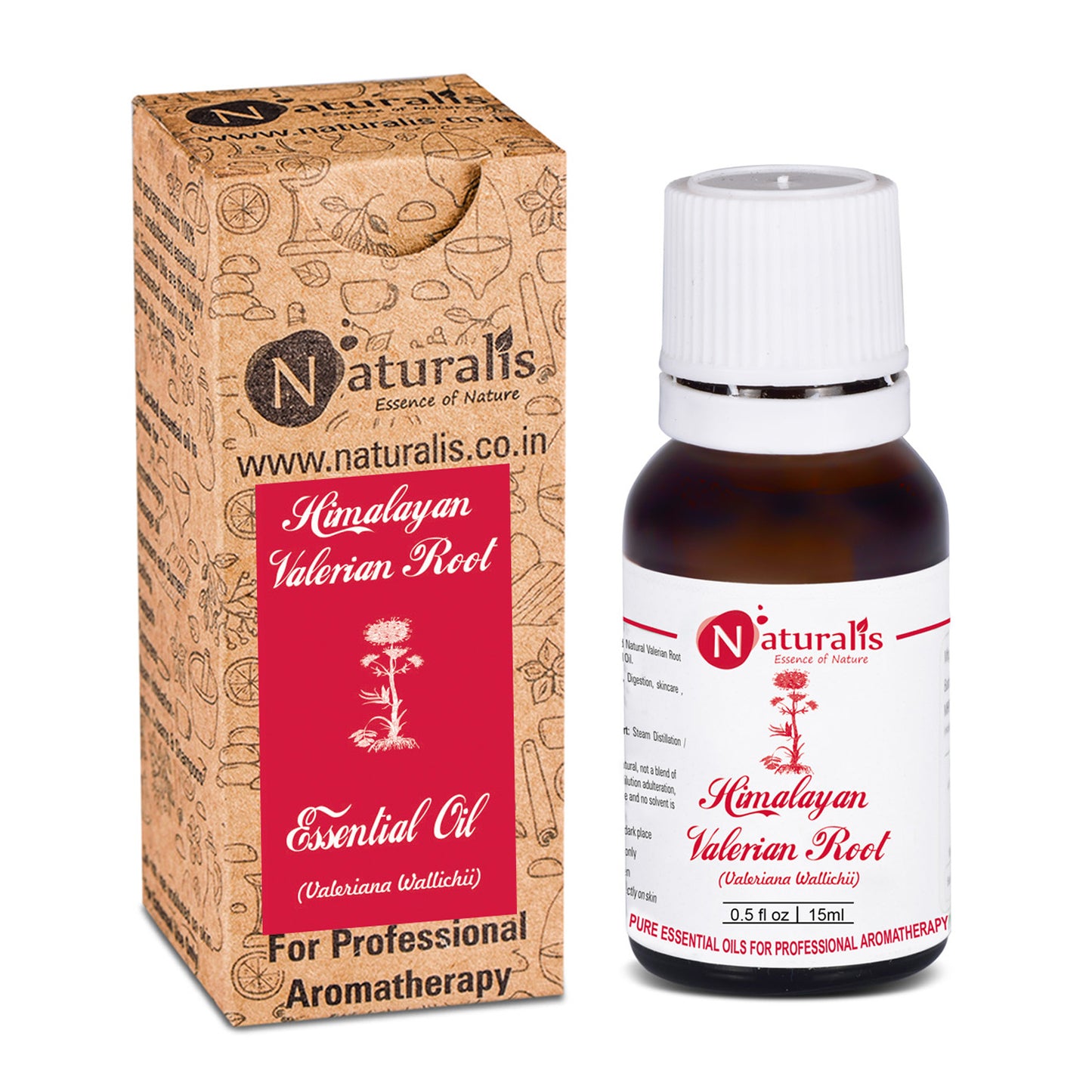 Himalayan Valerian Root Essential Oil by Naturalis -Pure & Natural - Naturalis