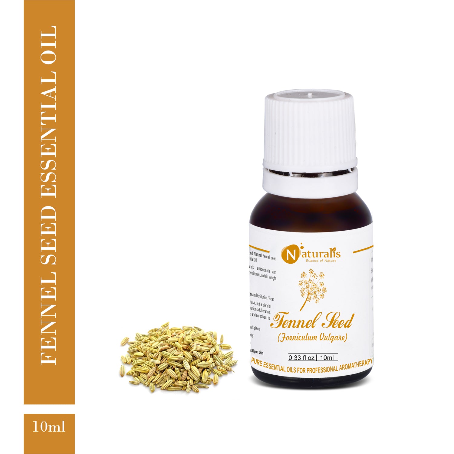 Fennel Seed Essential Oil by Naturalis - Pure & Natural - Naturalis