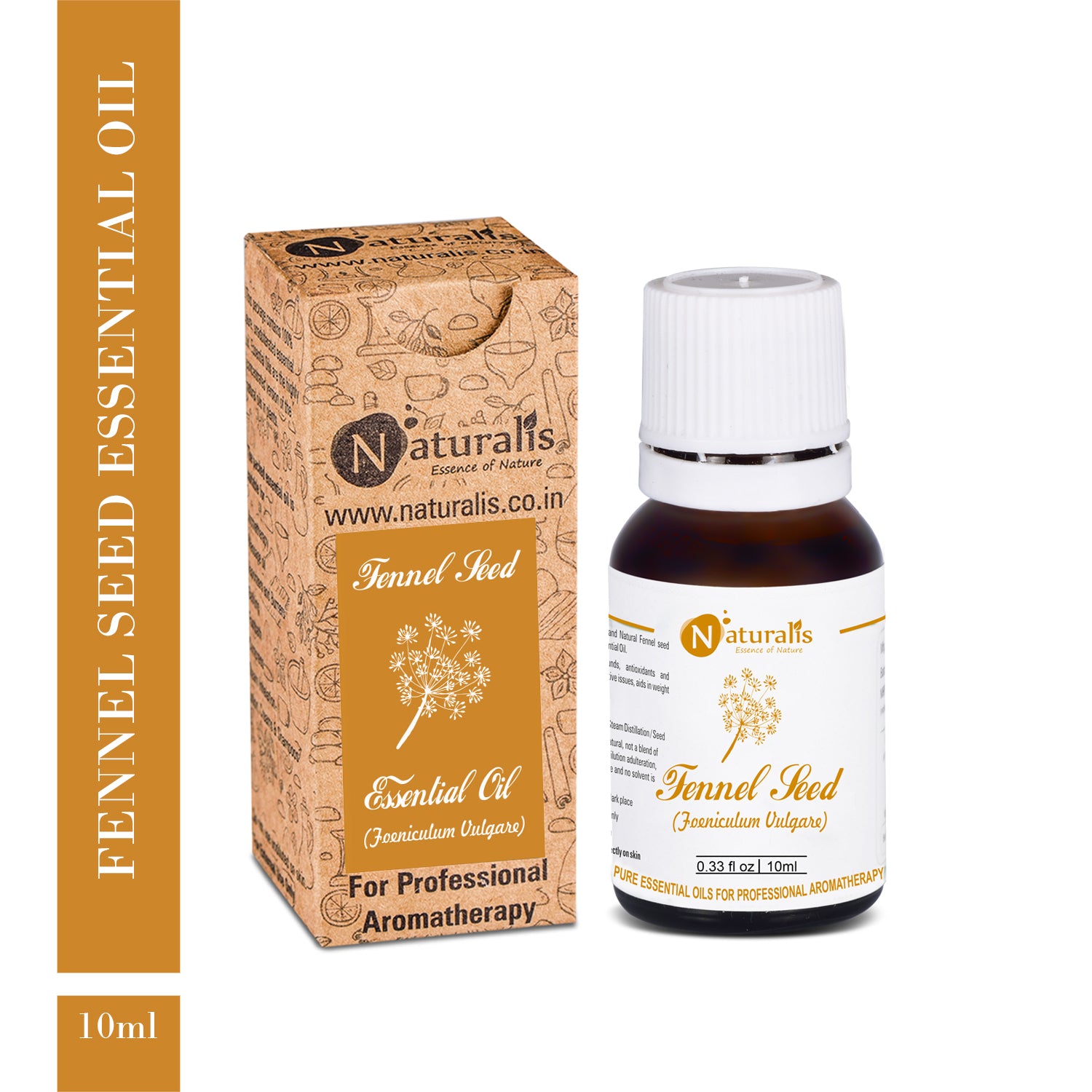 Fennel Seed Essential Oil by Naturalis - Pure & Natural - Naturalis