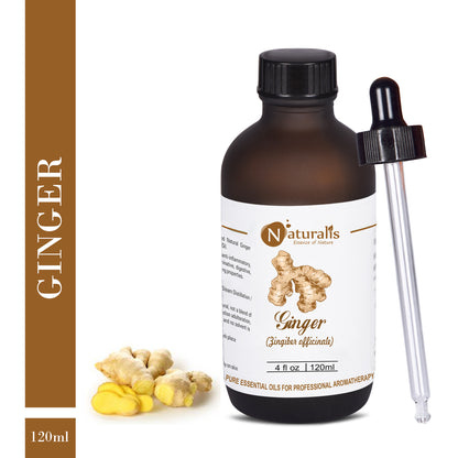 Ginger Essential Oil by Naturalis - Pure & Natural - Naturalis