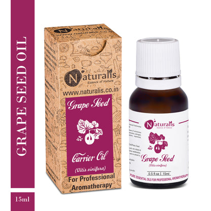 Cold Press Grape Seed Oil by Naturalis - Pure & Natural - Naturalis
