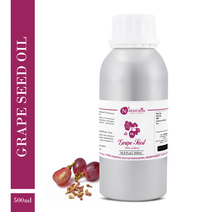 Cold Press Grape Seed Oil by Naturalis - Pure & Natural - Naturalis
