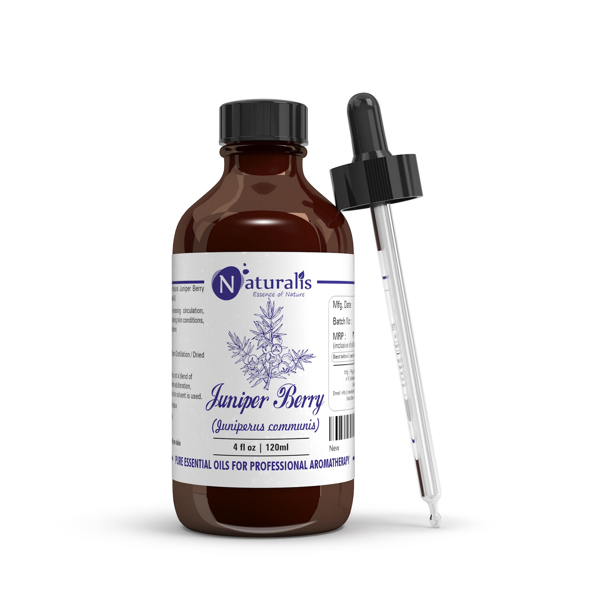 Pure Juniper Berry Essential Oil by Naturalis - Pure & Natural - Naturalis