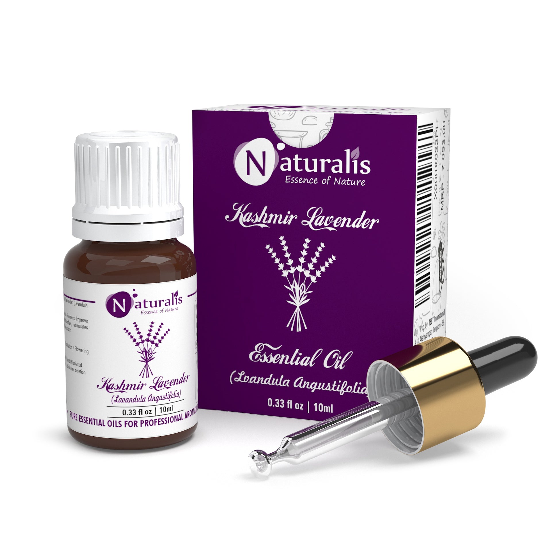 Naturalis 100% pure Kashmir Lavender Essential Oil, therapeutic grade — additional view