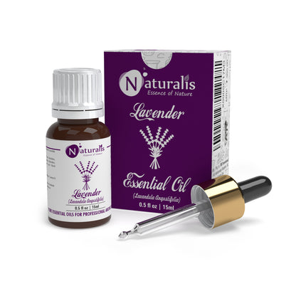 Naturalis Lavender Essential Oil - 15 ml bottle