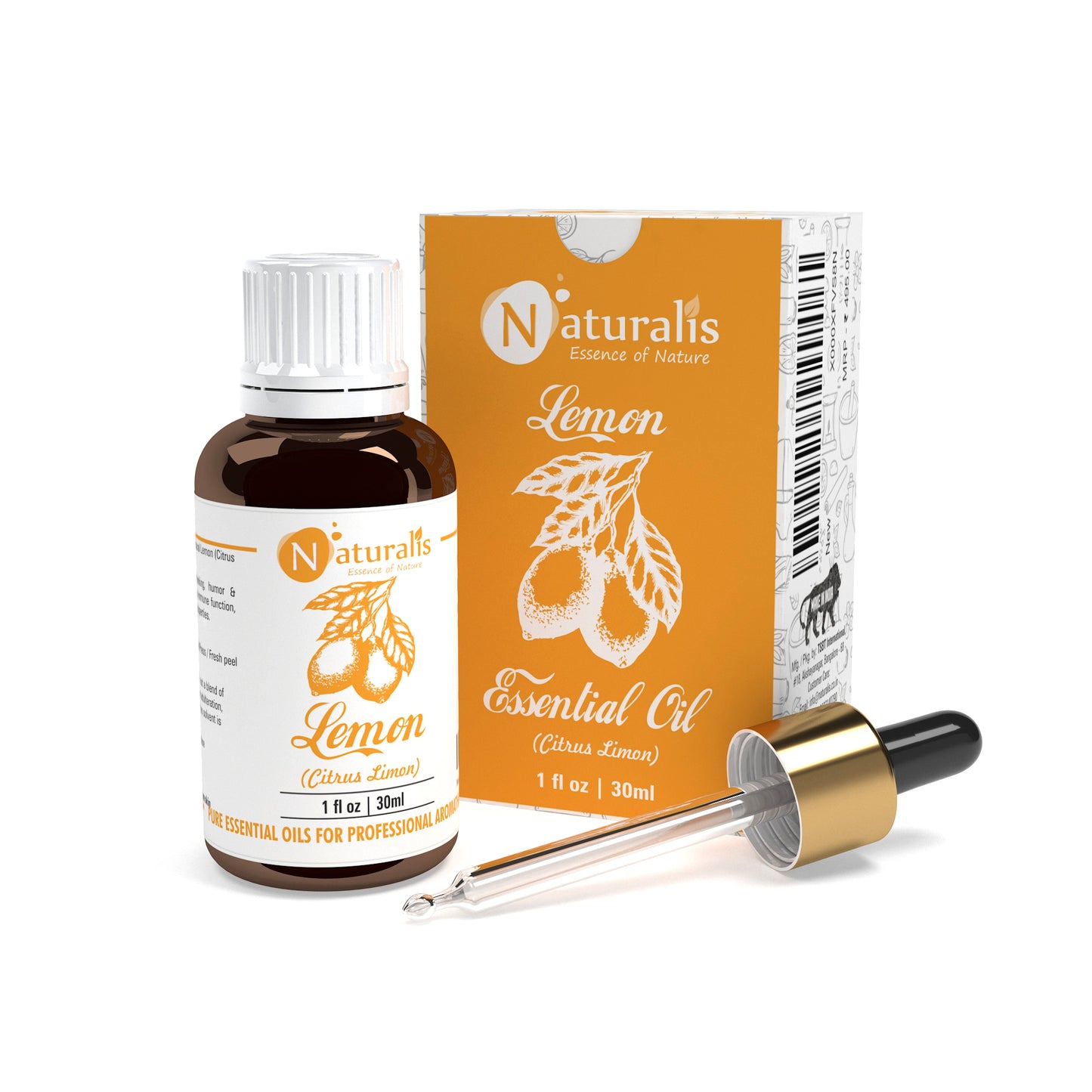 Lemon Essential Oil by Naturalis - Pure & Natural - Naturalis