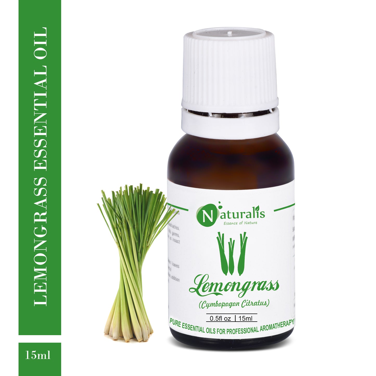 Lemongrass Essential Oil by Naturalis - Pure & Natural - Naturalis