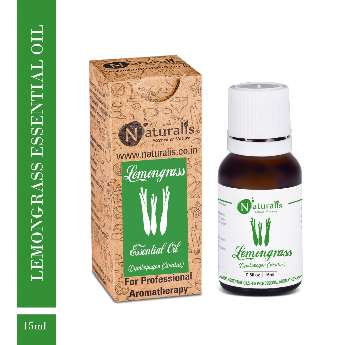 Lemongrass Essential Oil by Naturalis - Pure & Natural - Naturalis