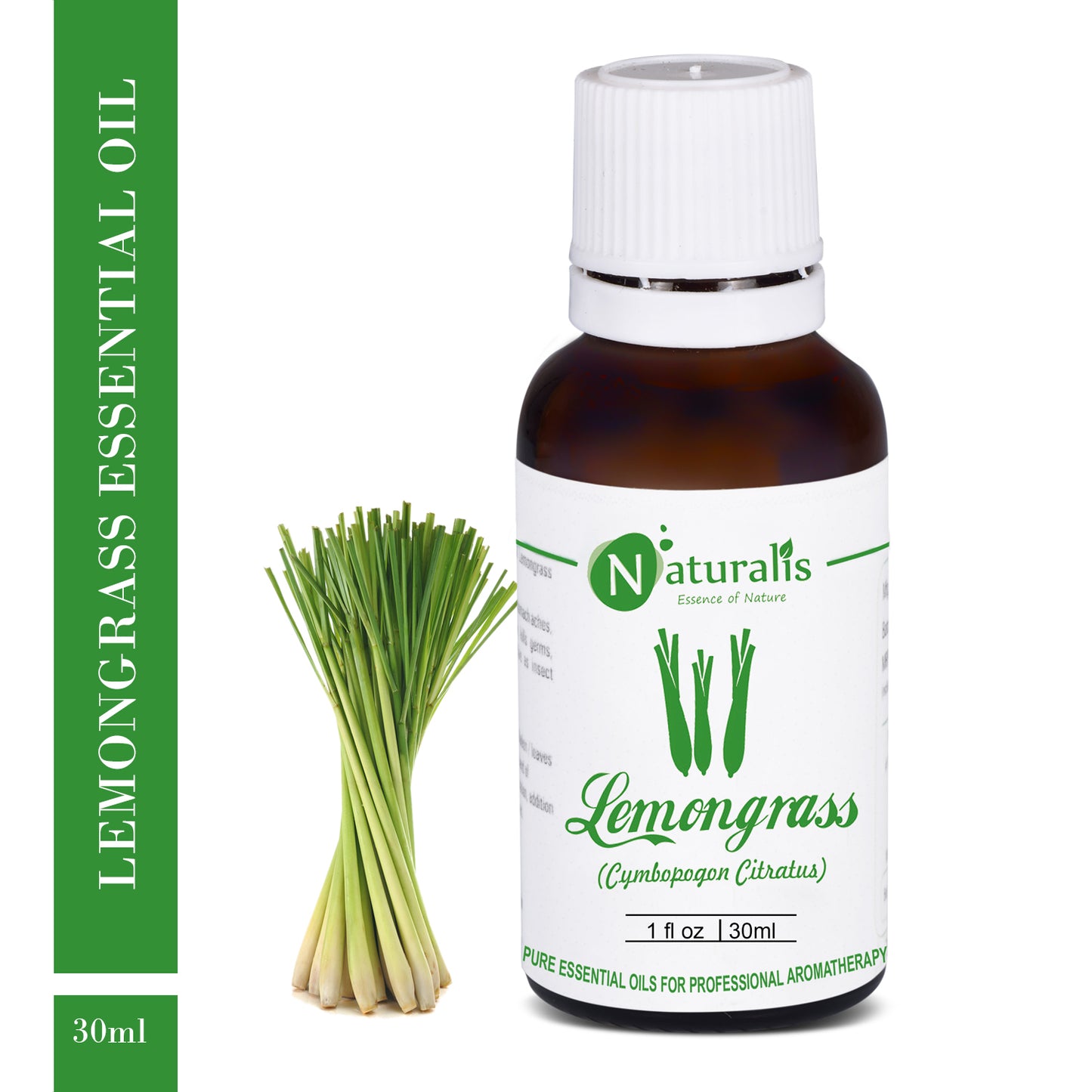 Lemongrass Essential Oil by Naturalis - Pure & Natural - Naturalis