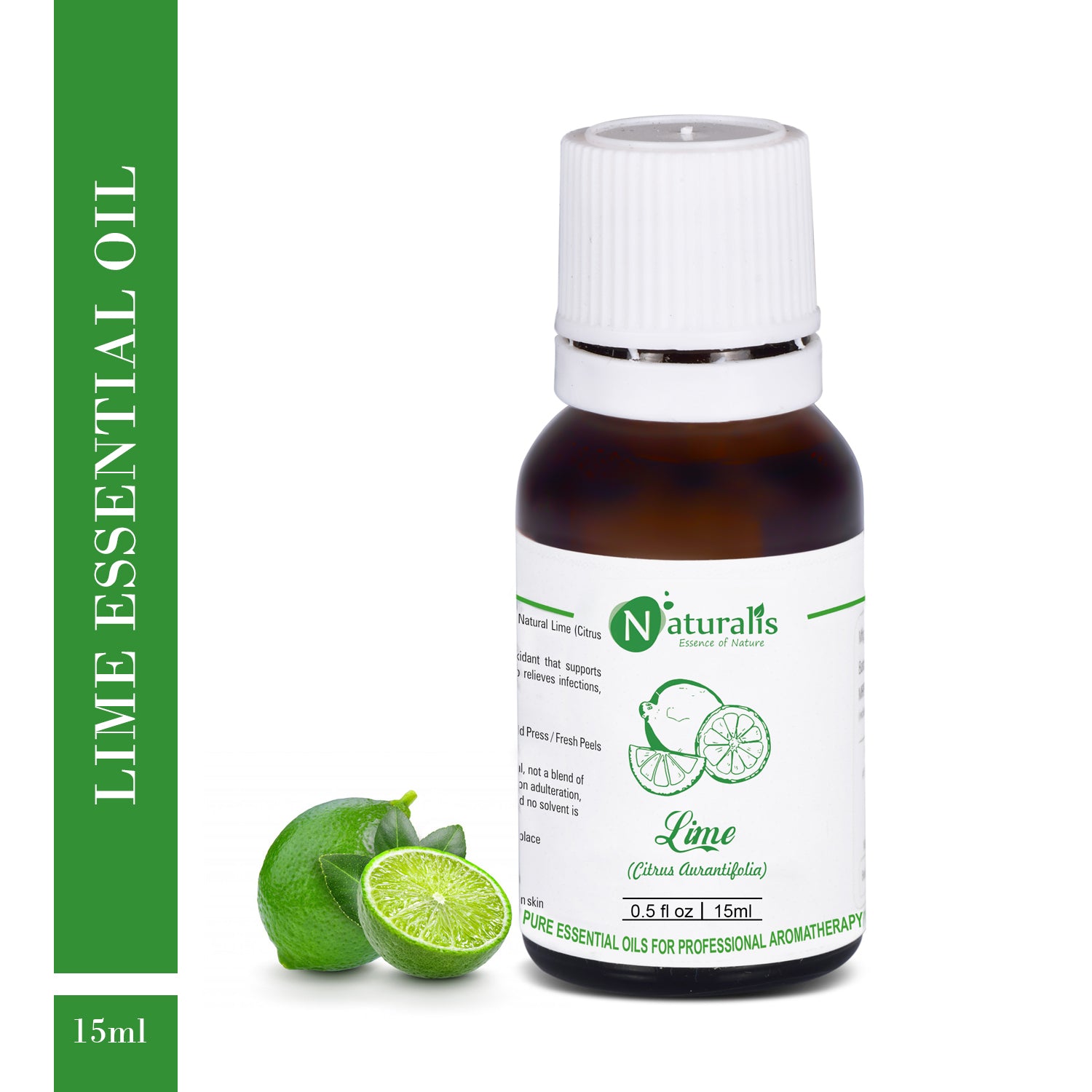 Lime Essential Oil by Naturalis - Pure & Natural - Naturalis