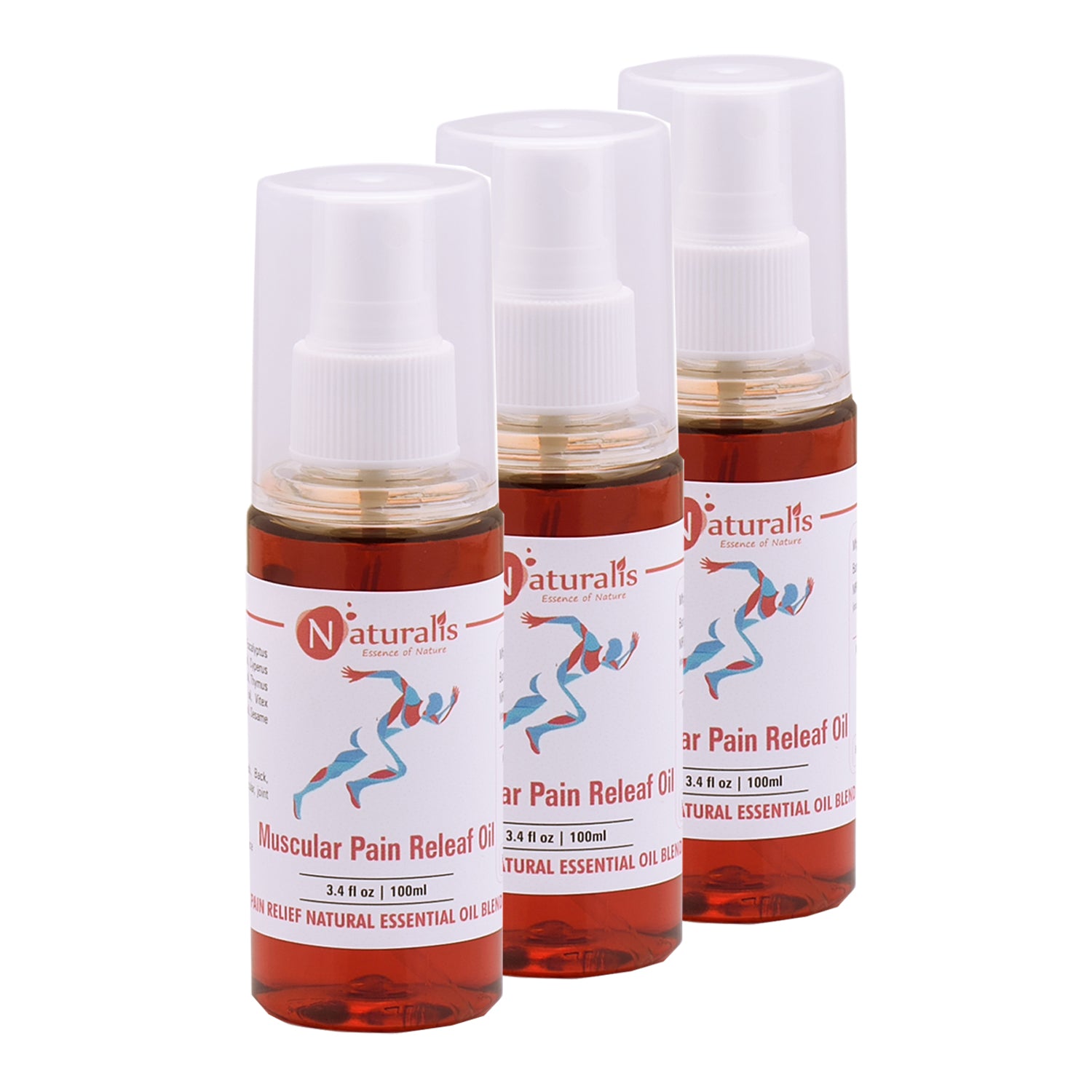 Muscle and joint pain relief oil by Naturalis, 100ml — product photo