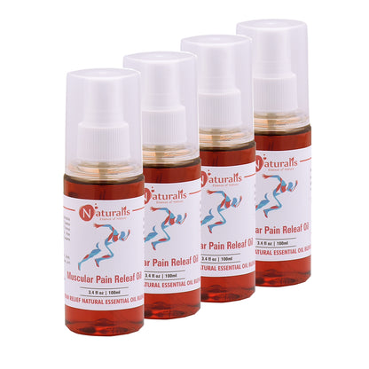 Muscle and Joint Pain Relief Oil 100 Ml - Naturalis