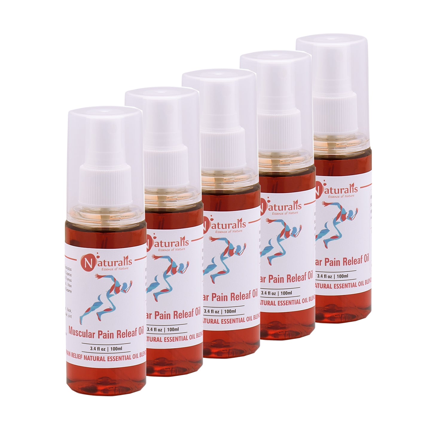 Muscle and Joint Pain Relief Oil 100 Ml - Naturalis
